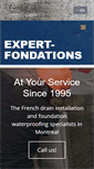 Mobile Screenshot of expertfondation.com